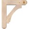 Ekena Millwork Imperial Craftsman Smooth Bracket w/ Offset Brace, Douglas Fir, 7 1/2"W x 30"D x 34"H BKT0806X30X34IMP04SDF - alternate 4